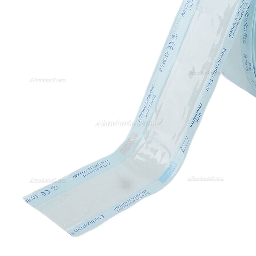 200 M/Roll Dental Autoclave Sterilization Pouch Roll for Sterilizer Sealing Machine